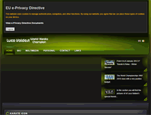 Tablet Screenshot of lucavaldesi.com